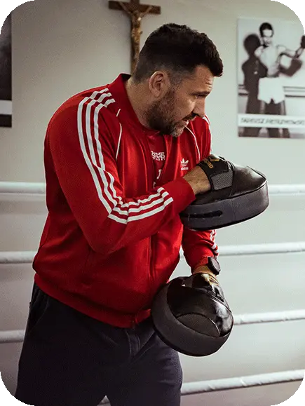 Dawid Dużyński trener boksu